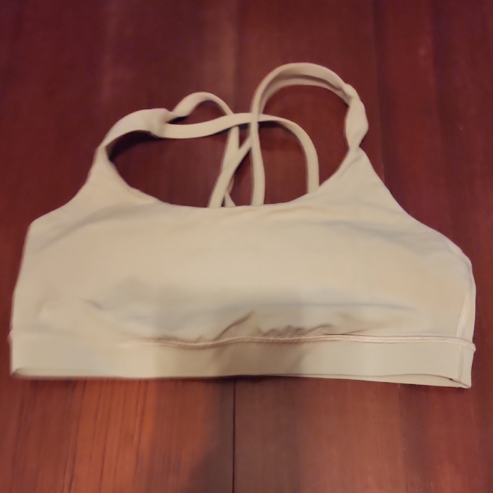 Lululemon Athletica Beige Sports Bra